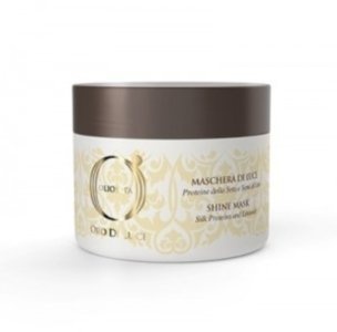 Маска-блеск с протеинами шелка и семенем льна